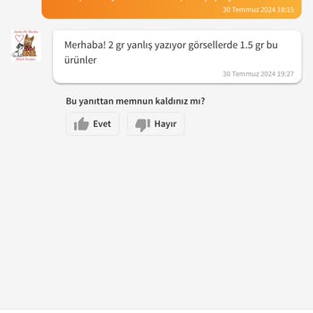 Trendyol Da Justin Pet Market Adlı Satıcı Eksik Ürün Gönderiyor