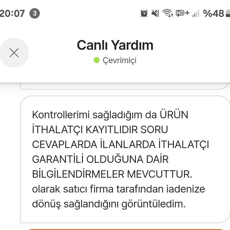 Hepsiburada Yeni Aldığım Telefonun Sürekli Sorun Çıkarması Ve İade Talebinin Reddedilmesi