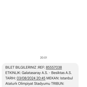 Passo Lig Biletlerde Biletim Gözükmüyor