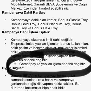 Garanti BBVA MTV Ödemesi Taksit Yapmaması
