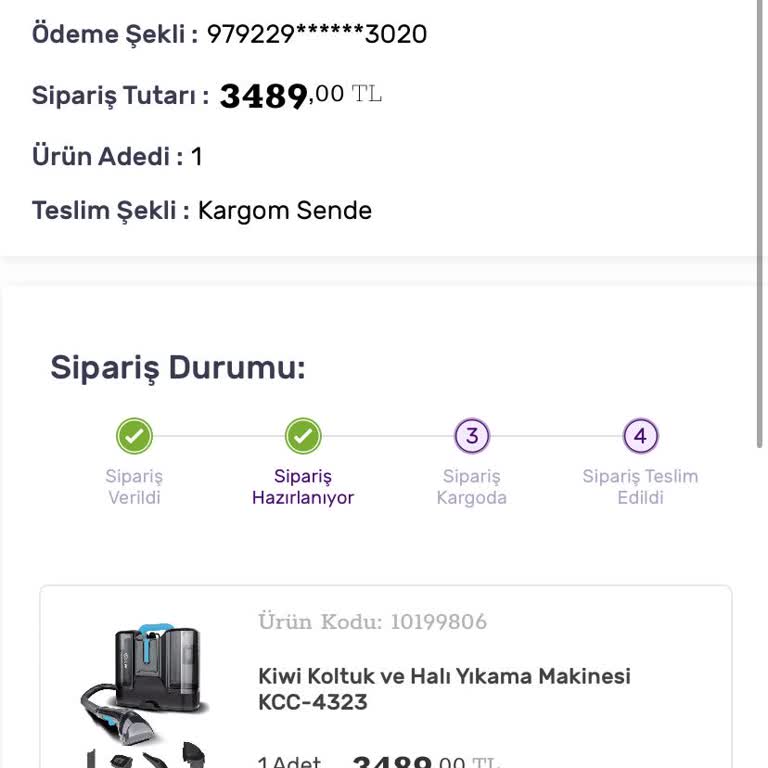 Gratis Kargom Gelmedi 8 Gündür Hazırlık Aşamasında