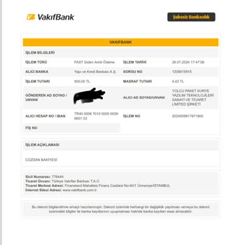 Yolcu Paket (yolcupaket.com) Yolcu Paket Kurye Yazılım Ve Teknoloji Hizmetleri Sanayi Ve Ticaret