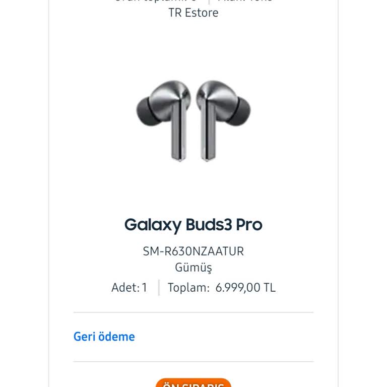Samsung Para İadesi Yapılmıyor