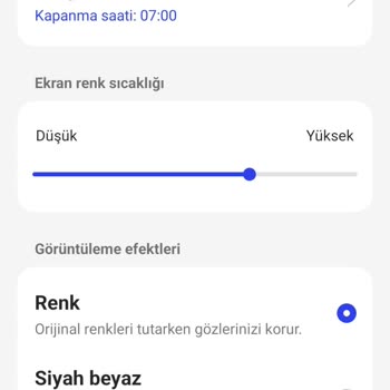Oppo Reno 5 Lite Göz Rahatlığı