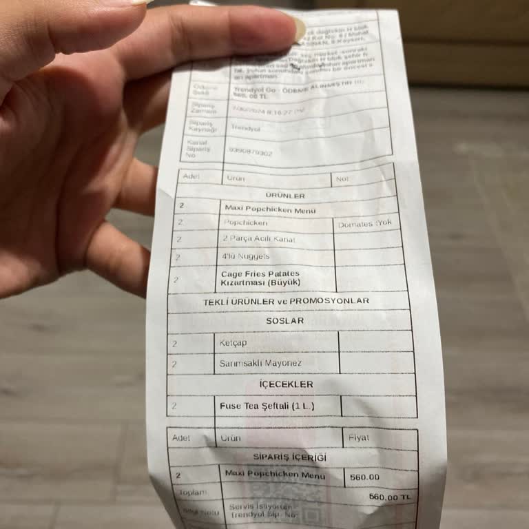 Popeyes Sürekli Yaşanan Sipariş Sorunları Ve Müşteri Memnuniyetsizliği!