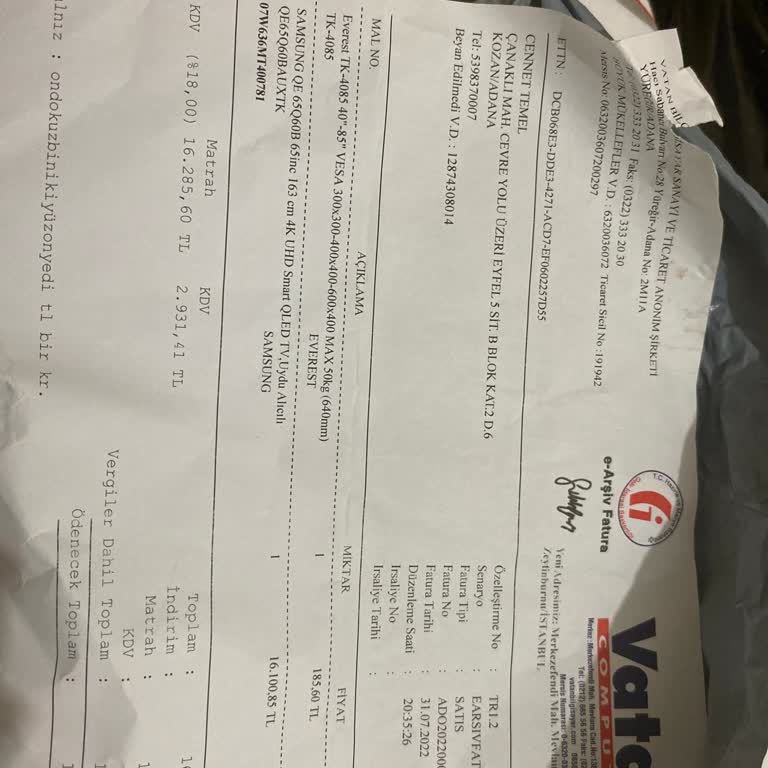 Samsung TV Uygulama Kurma Problemi