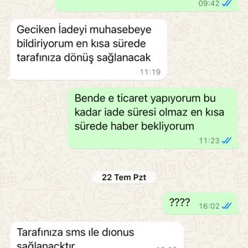 Sanal Yağ Market Eksik Ürün Ve İade Yapmama