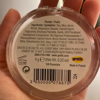 Gratis Pudranın İçinine Ne Koyuyorsunuz?