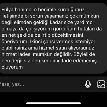 By Sena Ay Ücret İadesi Yapılmadığı Gibi Bir De Suçlu Çıkmak Bu Olsa Gerek