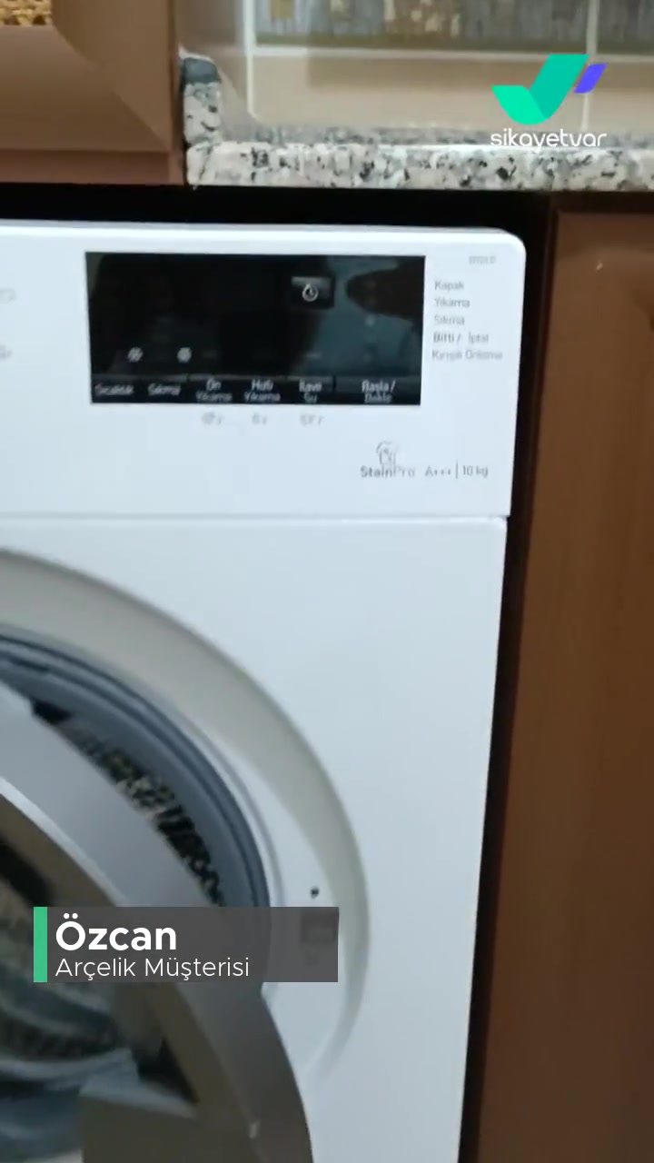 Arçelik Çamaşır Makinesi Deforme Oldu! videonun kapak resmi