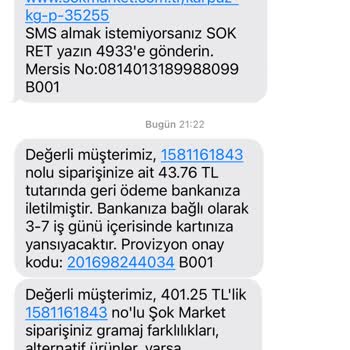 Cepteşok Siparişim Zamanında Teslim Edilmedi Ve İade Sorunu Yaşadım