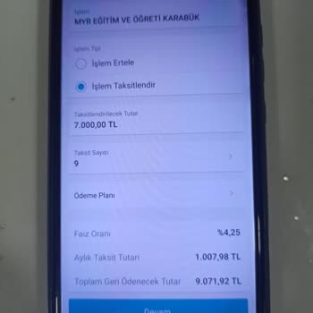 Garanti Bankası Taksit Kampanyası Sorunu