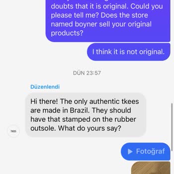 Boyner Çakma Tkees Terlik Skandalı