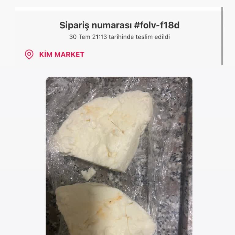 Kim Market Market Siparişim Hakkında