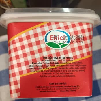 BİM Ekici Marka Peynirin Kutusu Şişti!