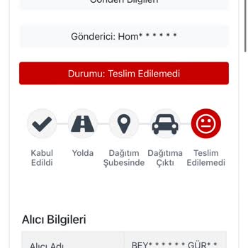 Kargoist 1 Haftadır Kargomu Teslim Edemiyor.