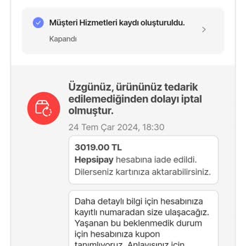 Hepsiburada Tedarik Edilmiyor Deyip Tedarik Ediliyor Olması