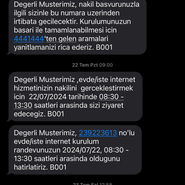 Türk Telekom Nakil Yapmıyor, Para Mı Alıp Hizmet Vermiyor