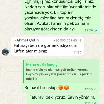 Temizlikyolda.com Mask Temizlik Şirketinin Bilançosu Ve Hizmet Faturaları-tehdit-hakaret