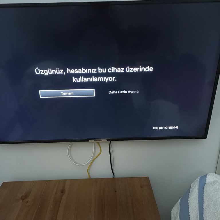 Onvo Netflix Hesabınız Bu Cihaz Üzerinde Kullanılamıyor Hatası