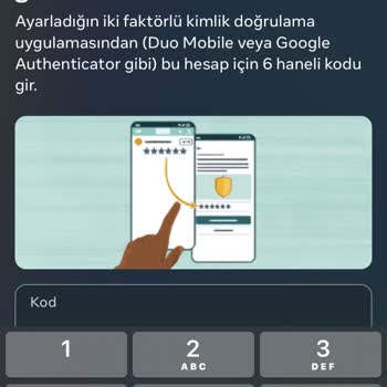 Duo Mobile Instagram Hesapmış Giriş Yapmıyorum Böyle Bir Kod Talep Ediyor
