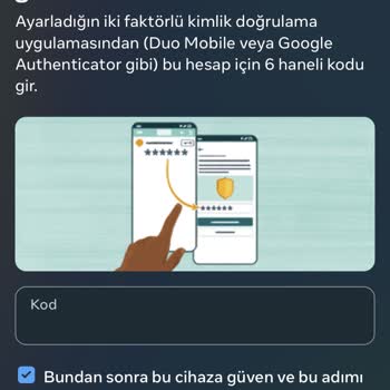 Duo Mobile Instagram Hesapmış Giriş Yapmıyorum Böyle Bir Kod Talep Ediyor