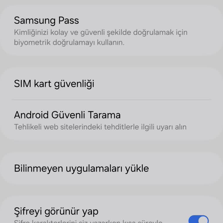 Samsung Telefon S23 Ultra Samsung Pass Ve Güvenli Klasör Açılmıyor. Giriş Olmuyor