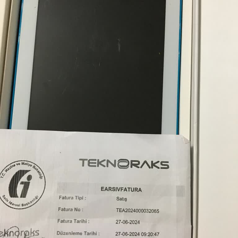 Teknoraks Tabletim Sadece 2 Hafta Çalışabildi!