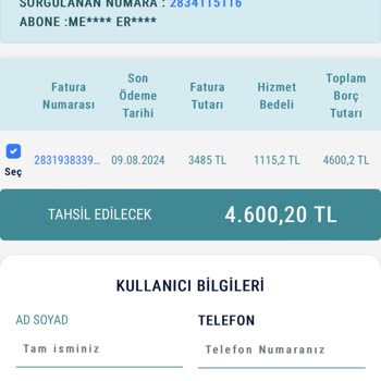 CK Enerji Akdeniz Elektrik Ck Elektrik Çok Yüksek Fatura