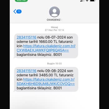 CK Enerji Akdeniz Elektrik Ck Elektrik Çok Yüksek Fatura