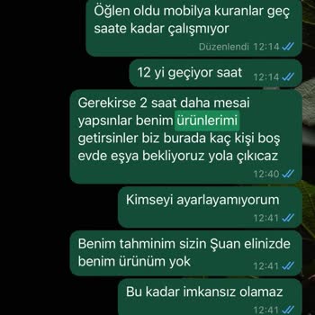 Şira Mobilya Yanlış Ve Hasarlı Ürün Teslimatı, Müşteri Hizmetlerinde Sorun