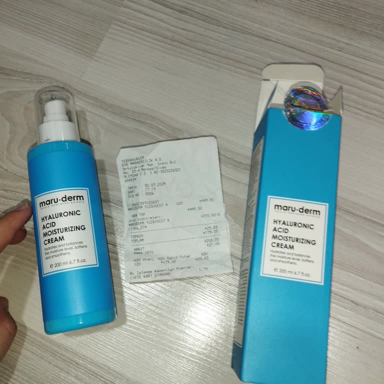 Maruderm Hyaluronic Acid Moisturizing Cream Yüzümde Yanma Yaptı