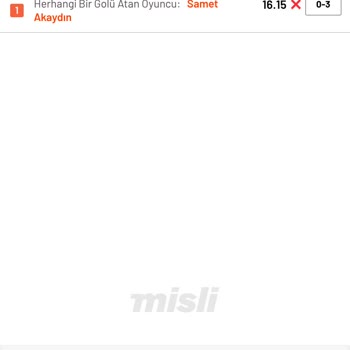 Misli.com Gol Atan Oyuncu Bahsi