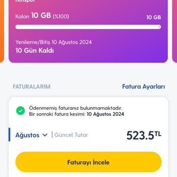 Turkcell Para Verdiğim Ek Paketi Kullanamıyorum