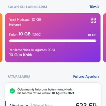 Turkcell Para Verdiğim Ek Paketi Kullanamıyorum