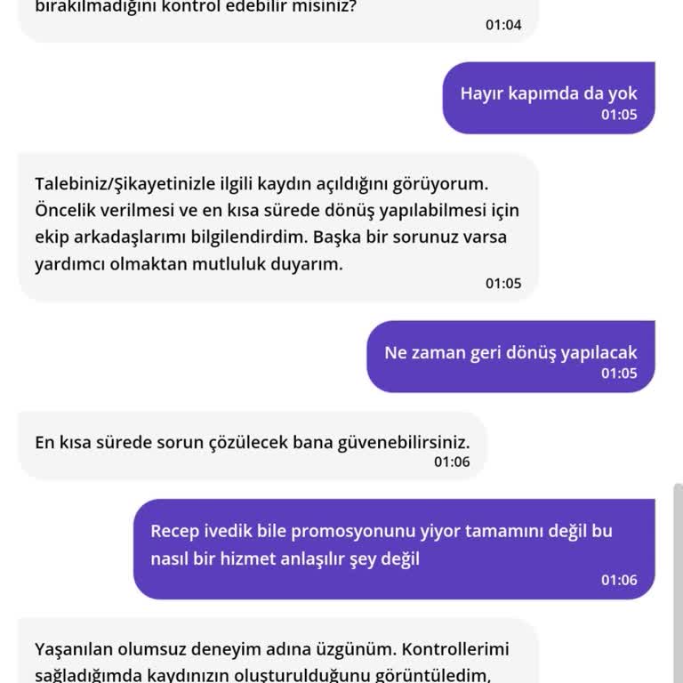 Getir Pizzalarım Adrese Gelmedi, Kim Yediyse Ücretini Ondan Alın!