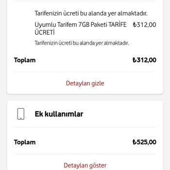 Vodafone Fatura Ve Pakete Gelen Ani Zam