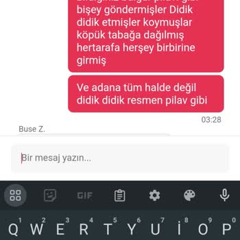 Yemeksepeti Yemek Siparişi İlgisiz Temsilci