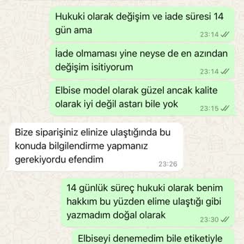 Okso İsimli Butik Tarafından Engellendim