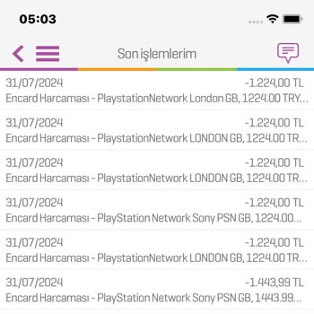 PlayStation Network Para Çekme