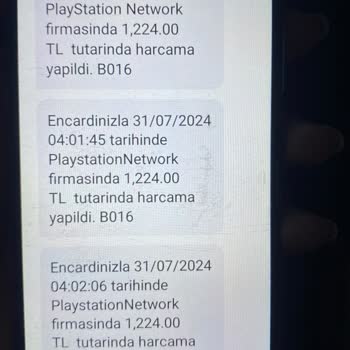 PlayStation Network Para Çekme