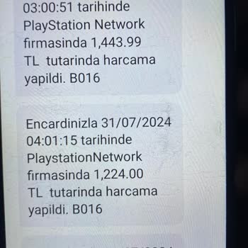 PlayStation Network Para Çekme