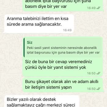 Millenicom Aboneliğini İptal Edememek