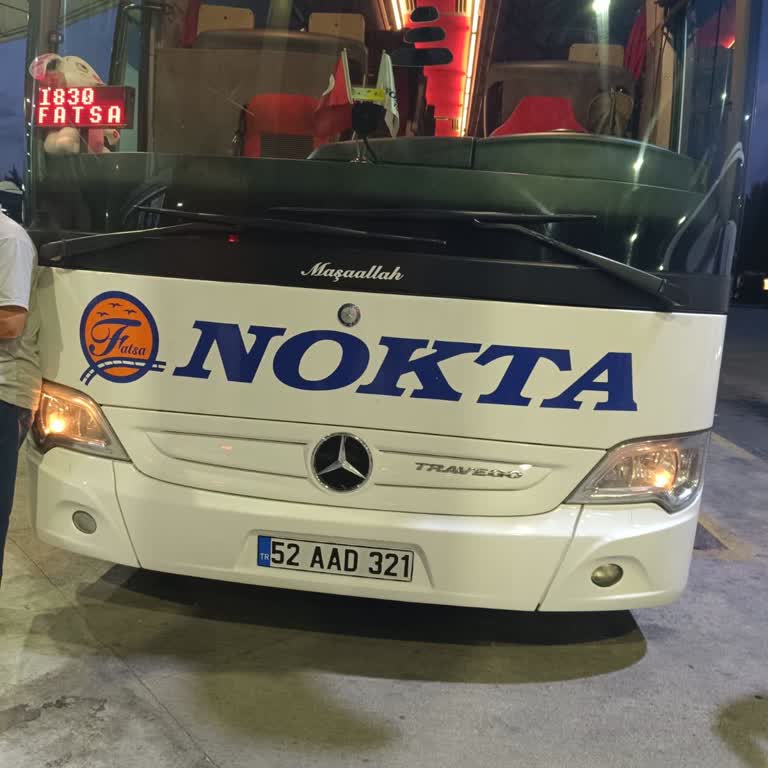Fatsa Nokta Turizm Biletsiz Yolcu Götürme Ve Araçta Sigara İçme