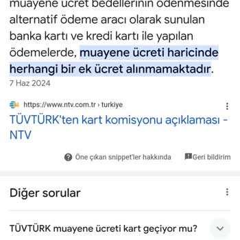 Tüvtürk Kartla Ödemede Ücret Alınmayacağını Belirtmişti Fakat Alındı