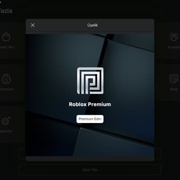 Roblox'tan Premium Aldım Gelmedi