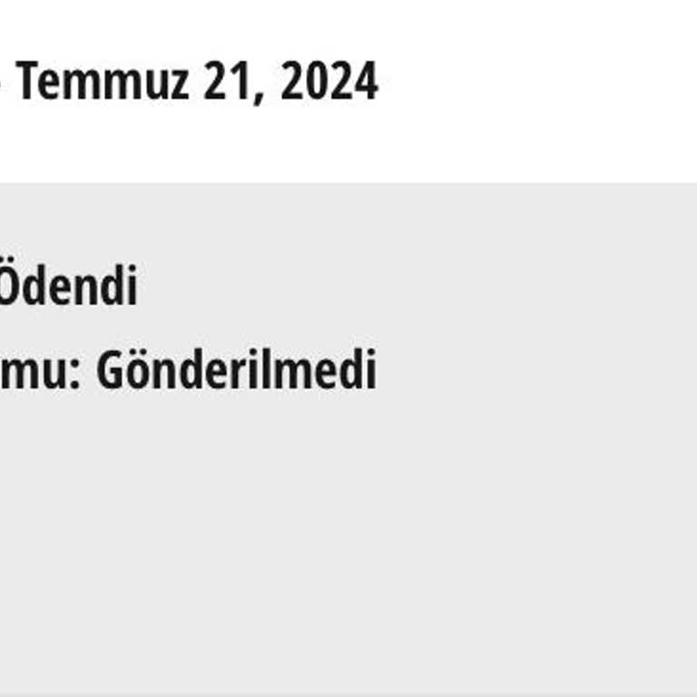 Touche Prive Ürünlerimi Kargoya Vermiyor