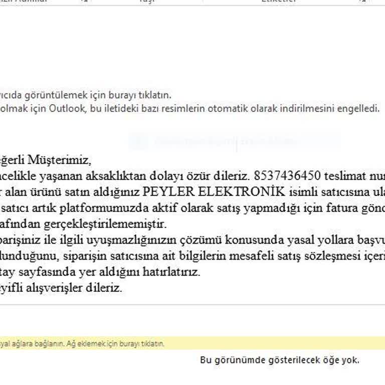 Trendyol Sahte Ürün Satışına Sitesini Kullandırıyor.