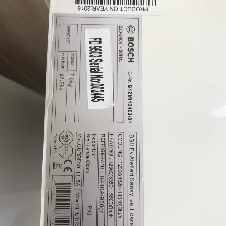 Bosch Otomotiv Bosch Klima Yedek Parça Kart Şikayeti