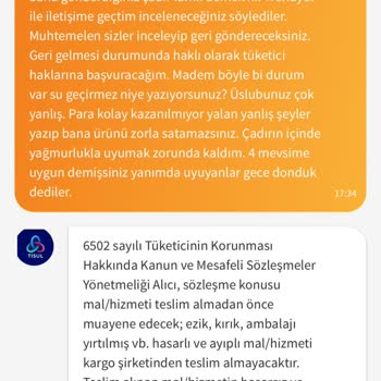 Trendyol Su Geçirmez Çadır Hayal Kırıklığı: Satıcı Tavrı Ve İade Sorunu